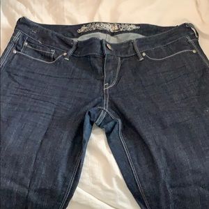 Gorgeous Express Jean deep indigo blue🌿